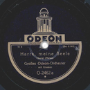 Großes Odeon Orchester - Harre, meine Seele / Es ist...