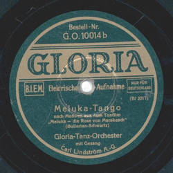 Gloria-Tanz-Orchester - Baby, ich suche Anschlu / Meluka Tango