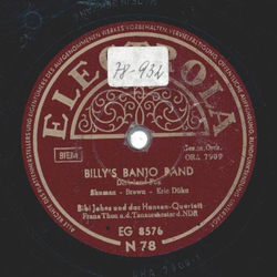 Bibi Johns u. d. Hansen-Quartett - Din Skol, min Skol / Billys Banjo Band