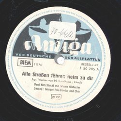 Margot Friedländer - Alle Straßen führen heim zu dir / Am...