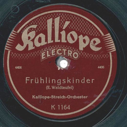 Kalliope-Streich-Orchester - Frhlingskinder / Mnchner Kindl
