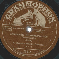 N. Ramescu Knstler Orchester - Chinesische Strassenserenade / Japanisches Kirschbltenfest