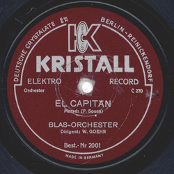 Blas Orchester - El Capitän / Feuert los!