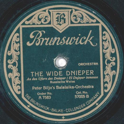 Peter Bilijos Balalaika Orchestra - Blowing Winds / The Wide Dnieper