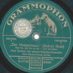 Paul Godwin mit seinem Künstler-Ensemble - Der Hampelmann