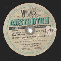 Erni Bieler u. Rudi Hofstetter - Ich möcht gern dein Herz...