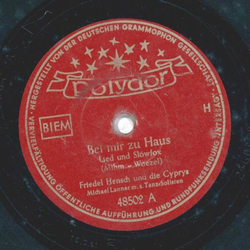 Friedel Hensch und die Cyprys - Bei mir zu Haus / Alle...