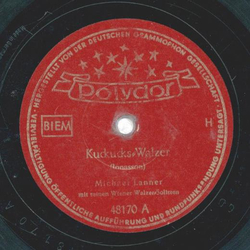 Michael Lanner - Kuckucks-Walzer / Mondnacht auf der Alster