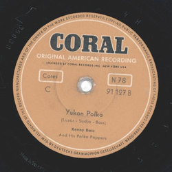 Kenny Bass and his Polka Poppers -Lighthouse-Polka /  Yukon Polka 