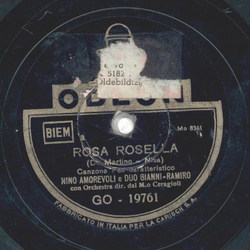 Nino Amorevoli - Rosa Rosella / Monella Mia