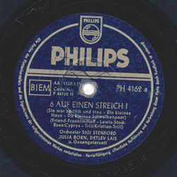 Julia Born, Detlev Lais und Gesangsterzett - 6 auf einen...