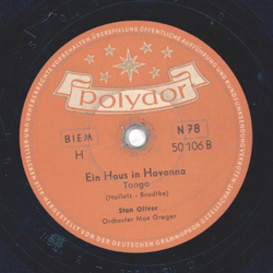 Stan Oliver - Das Geisterschiff vom Ohio / Ein Haus in Havanna (Tango)