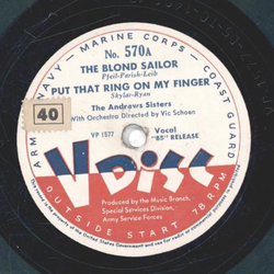 The Andrew Sisters / Spike Jones and his City Slickers -...