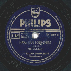 Die Kilima Hawaiians - Hawaiian Souvenirs / Hula-Rhythmen