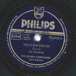 Die Kilima Hawaiians - Hawaiian Souvenirs / Hula-Rhythmen