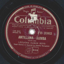 Lecuona Cuban Boys - Antillana / International Rumba