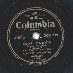 Ray Martin - Hora Stacato / Blue Tango