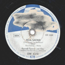 Kenneth Spencer - Heia Safari / Mein Lousiana 