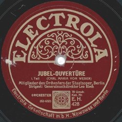 Leo Blech - Jubel-Ouvertüre