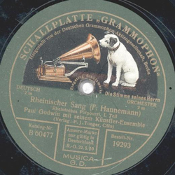 Paul Godwin mit seinem Knstler Ensemble - Rheinischer...