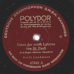 Gerti Landmann - Unter der roten Laterne von St. Pauli /...