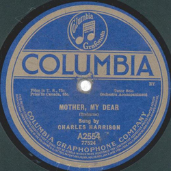 Charles Harrison - Mother, My Dear / The Shannon, The...