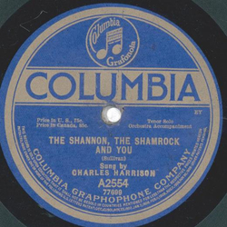 Charles Harrison - Mother, My Dear / The Shannon, The Shamrock And You