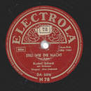 Rudolf Schock - Still wie die Nacht / Das alte Lied