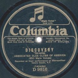 Associated Glee Club of America - Discovery / A...