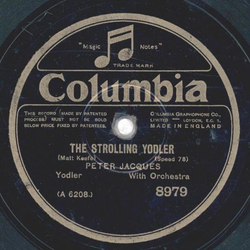 Peter Jacques - The strolling Yodler / Mountain high