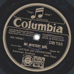 Layton and Johnstone - My Mystery Girl / Many Happy Returns Of The Day