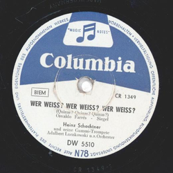 Heinz Schachtner - Enten Fox / Wer Weiss ? Wer Weiss ? Wer Weiss?