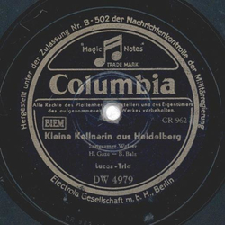 Luca-Trio - Kleine Kellnerin aus Heidelberg / Ich hab so...