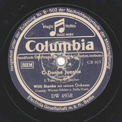 Willi Stanke mit seinem Orchester - O Donna Juanita / Am...
