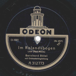 Bernhard Btel - Im Rolandsbogen / Dort unterm Baum