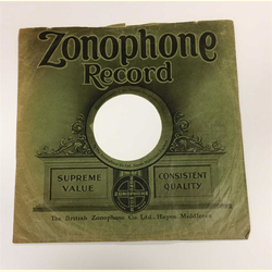 Original Zonophon(e) Cover fr 25er Schellackplatten A1 B