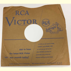 Original Victor/RCA  Cover fr 25er Schellackplatten