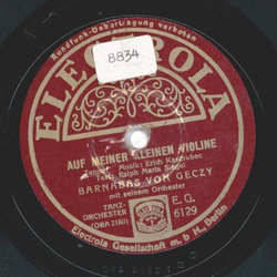 Barnabas von Geczy mit seinem Orchester - Auf meiner...