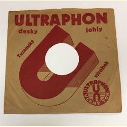 Original Ultraphon(e) Cover fr 25er Schellackplatten