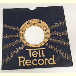 Original Tell Record Cover fr 25er Schellackplatten