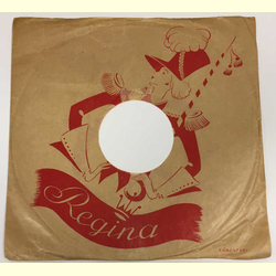 Original Regina Cover fr 25er Schellackplatten A1 C
