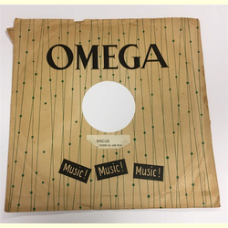Original Omega Cover fr 25er Schellackplatten