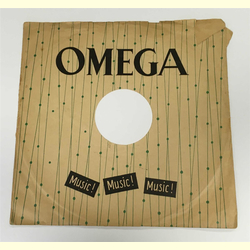 Original Omega Cover fr 25er Schellackplatten