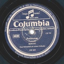 Hans Rehmstedt mit seinen Eden-Bar-Solisten - Amazonas /...