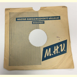 Original M.H.V. Cover fr 25er Schellackplatten