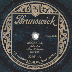 Lee Sims - Adorable / Id Climb The Highest Mountain If I...