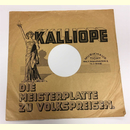 Original Kalliope Cover für 25er Schellackplatten