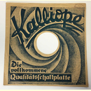 Original Kalliope Cover fr 25er Schellackplatten A2 A