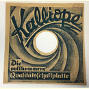 Original Kalliope Cover fr 25er Schellackplatten A2 B