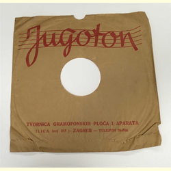 Original Jugoton Cover f�r 25er Schellackplatten A2 B